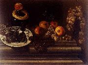 Juan Bautista de Espinosa Still Life Of Fruits And A Plate Of Olives France oil painting artist